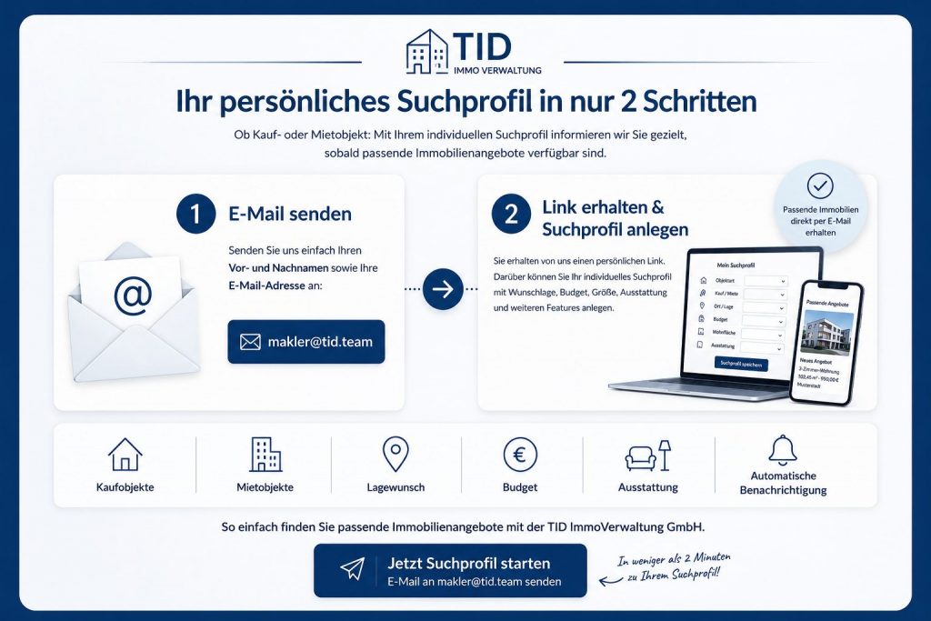 Maklerprofil erstellen für Ihre Immobilie Oldenburg